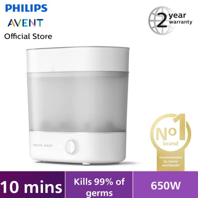 Philips Avent Sterilizer SCF291/01 - Alat Sterilisasi Botol Bayi dengan Teknologi Uap