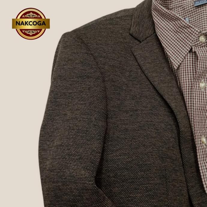 jas blazer pria casual slimfit semi jas street bahan wol import