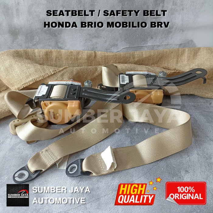 Seatbelt Seat Belt Safety Belt Honda Brio Mobilio BRV Original star