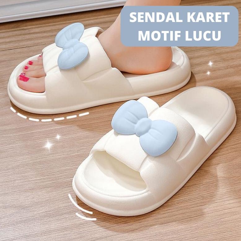 NEW ARRIVAL MUZY SANDAL KARAKTER SANDAL KARET JELLY SANDAL JELLY WANITA SANDAL SELOP WANITA KARET SA
