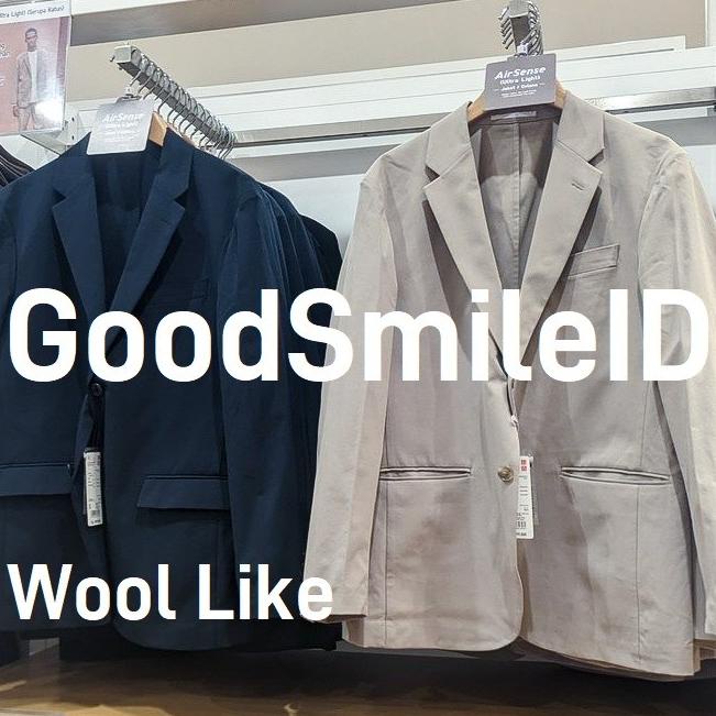 JASTIP Men Jaket AirSense Wool Like Ultra Light Pria Jas Blazer UNIQLO