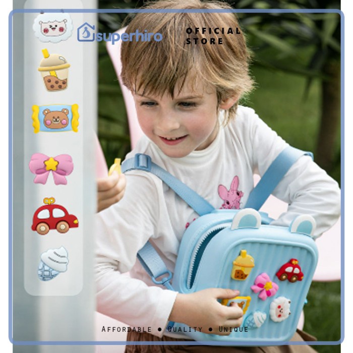 Koool Ransel Tas Backpack Anak Premium Sekolah Kado Gift Bag Rubber