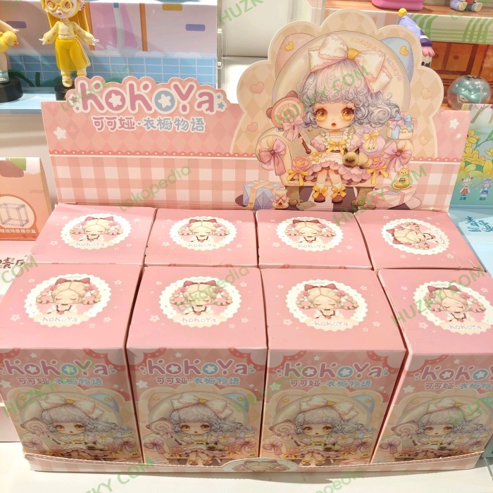 Blind Box Kokoya Wardrobe Story Figure Ornament (8 Kar + 1 Hidden)