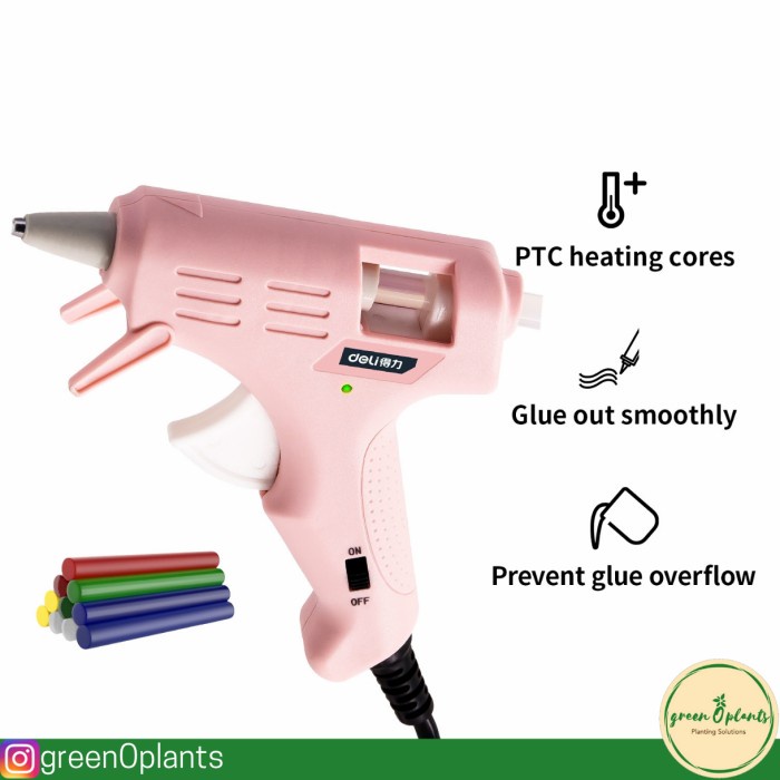GLUE GUN LEM TEMBAK PINK