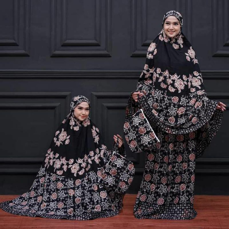 Mukena Batik Cap Dewasa Mukena Batik Pekalongan