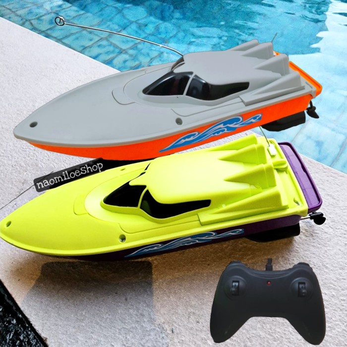 HIGH SPEED BOAT RC MAINAN ANAK RC KAPAL SPEED BOAT RADIO REMOTE CONTRO