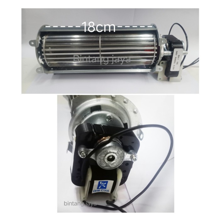 Terbaru Cross Blower Fan Motor Showcase / Dinamo Fan Motor Showcase Promo Terlaris