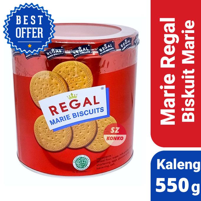 

Marie Regal Kaleng 550gr - Biskuit 550 gram