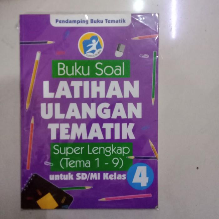 

Buku Soal LATIHAN ULANGAN TEMATIK SUPER LENGKAP TEMA 1-9 SD 4 Best Seller