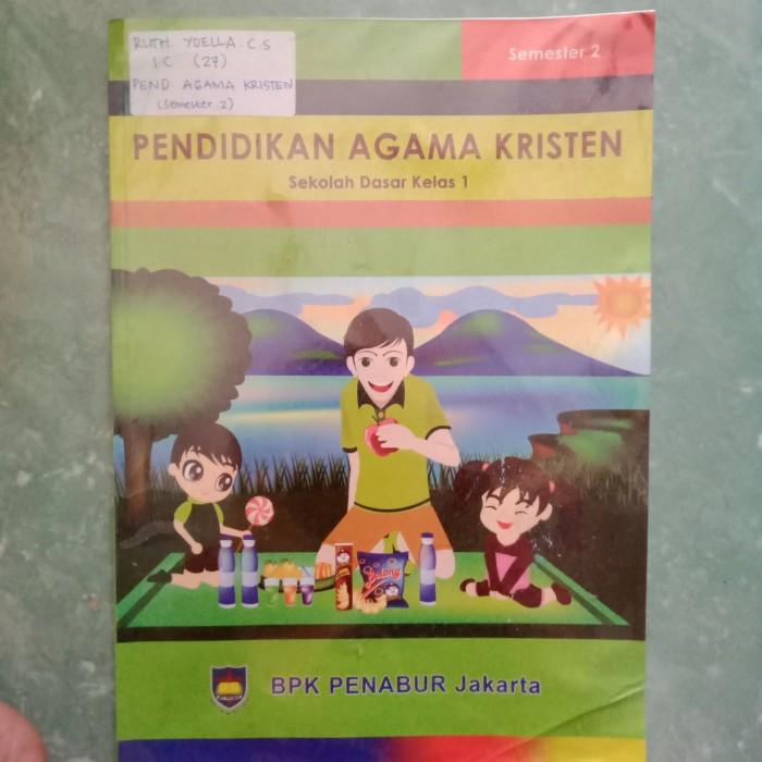 

Buku Pelajaran PENDIDIKAN AGAMA KRISTEN SEMESTER 2 KELAS 1 SD Best Seller