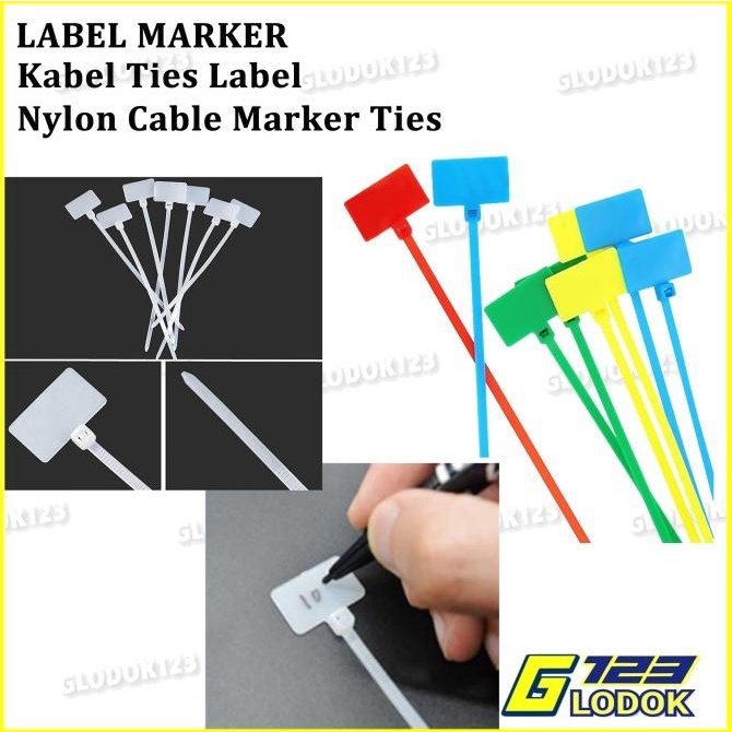 

Kabel Tis Tie Ties Cable Label Maker Marker Name Tag Label Pengikat