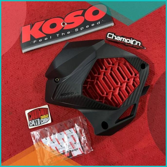 Cover Tutup Radiator Guard KOSO Original All New Aerox 155 Connected