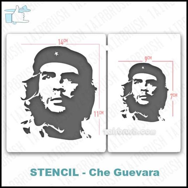 

DISKON STENCIL CETAKAN GAMBAR- CHE GUEVARA