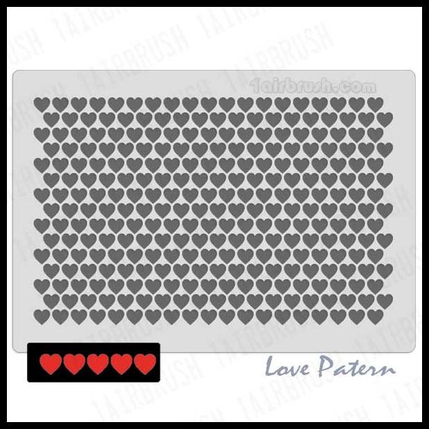 

GRATIS ONGKIR STENCIL CETAKAN AIRBRUSH GAMBAR LOVE PATERN !!!!