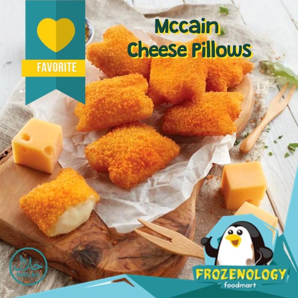 

TERBAIK MCCAIN CHEESE PILLOW CRISPY MELTY CHEESY WITH GOUDA CHEESE BITES 200G TETAP TRENDING DI SHOPEE