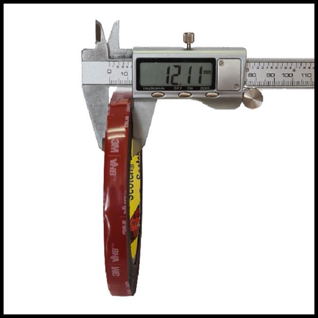 

DISKON DOUBLE TAPE 3M VHB AUTOMOTIVE DOUBLETAPE HITAM 12 MM / 24MM X 4.5M !!!!!!