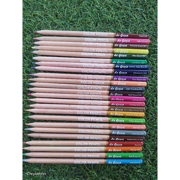 

De Goya Pensil Warna seri 2/Color Pencil