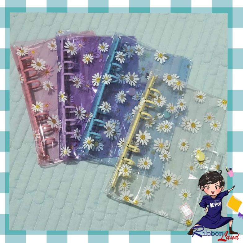 

Baru - A5 A6 Binder Daisy Cover Ring Warna Big Print Daisy