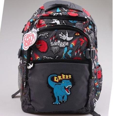 { Kids_Bag88 }  Ready Backpack Smiggle Original Beyond Dinosaurus - Tas Sekolah Anak Laki Limited Ed