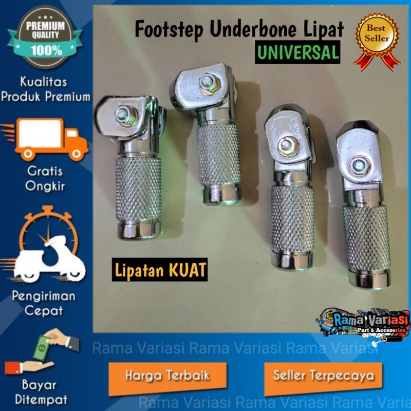 Footstep postep bostep underbone lipat / footstep jalu underbone LIPAT SET