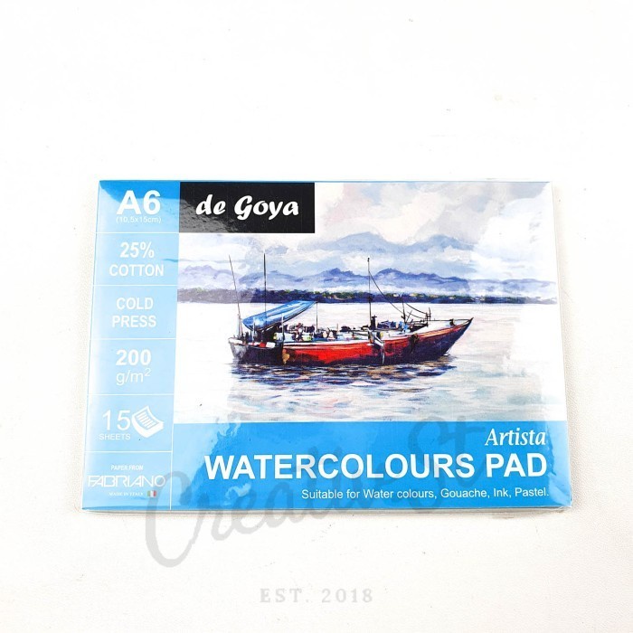 

Promo De Goya Water Color Pad A5 A6 Cp 200 Gsm Terbaru