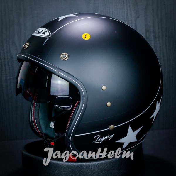 Zeus Helm Zs380Fa K57 - Matt Black Black-Zs 380Fa Retro Zs380
