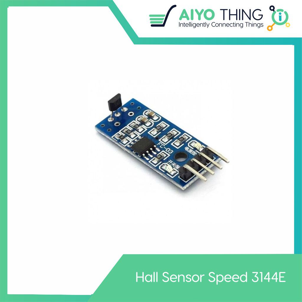 Hall Sensor Speed Modul 3144E Count Sensor Arduino