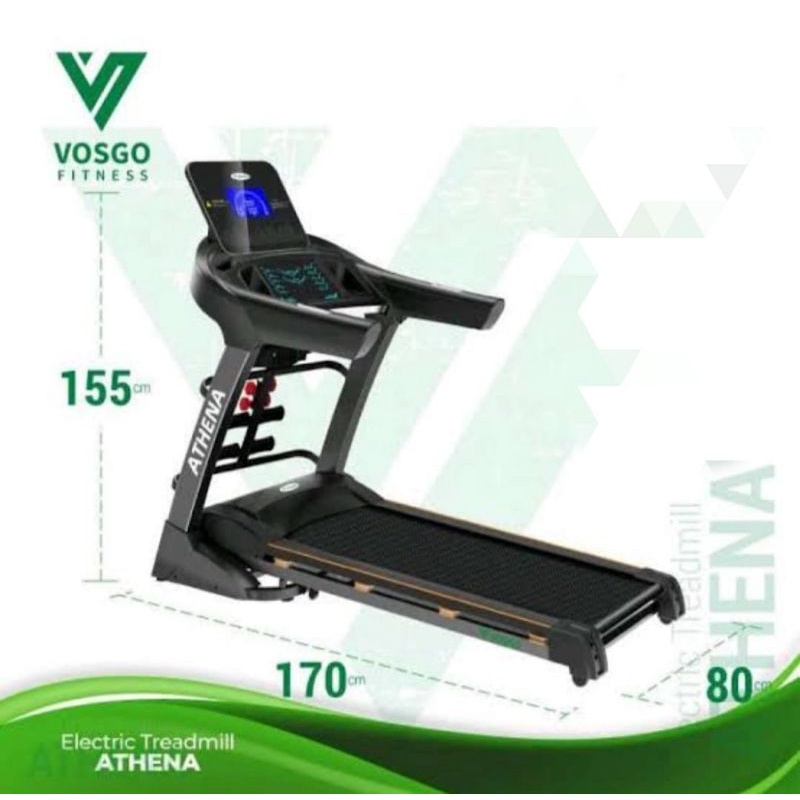 Treadmill Elektrik Vosgo Athena