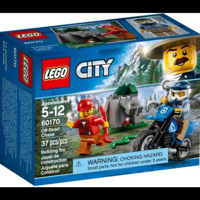 PROMO LEGO MOTOR TRAIL OFFROAD MOUNTAIN POLICE TERMURAH