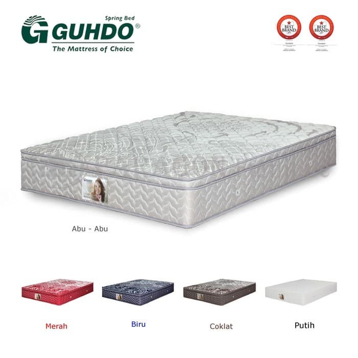 Kasur Standar Plush Top 90X200 Cm - Guhdo Spring Bed