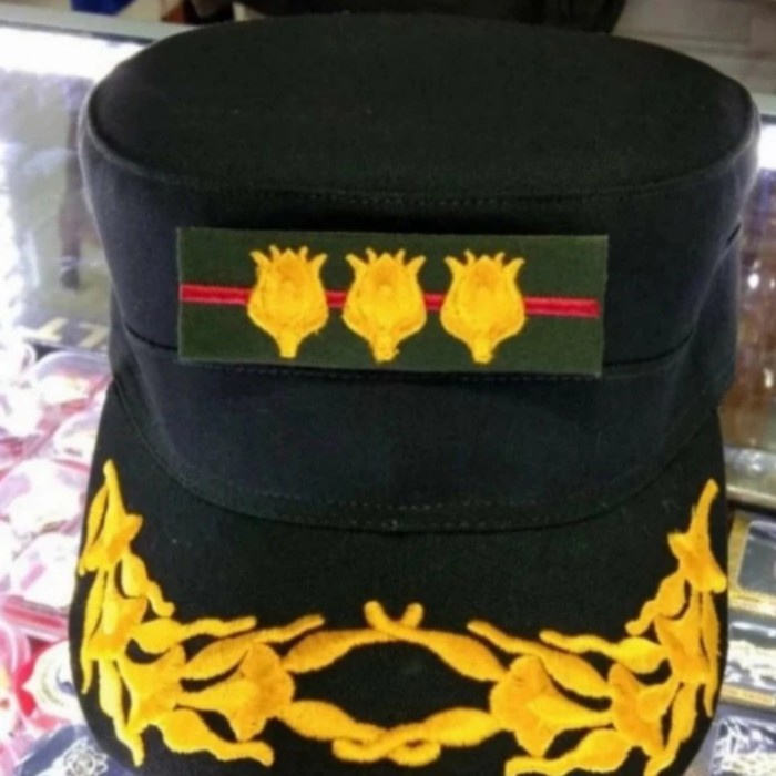 Topi Pet Komando TNI AD + Pangkat Kolonel