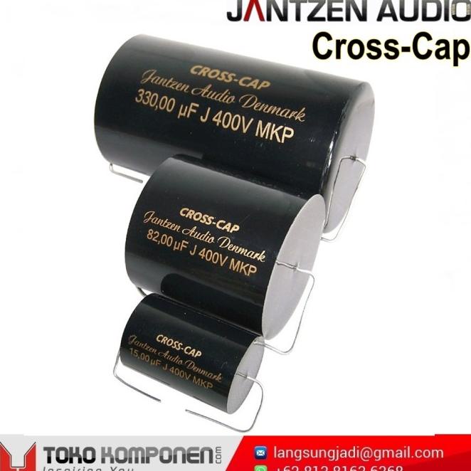 18Uf 400V Jantzen Cross Cap Capacitor (Kapasitor Mkp Polypropylene)