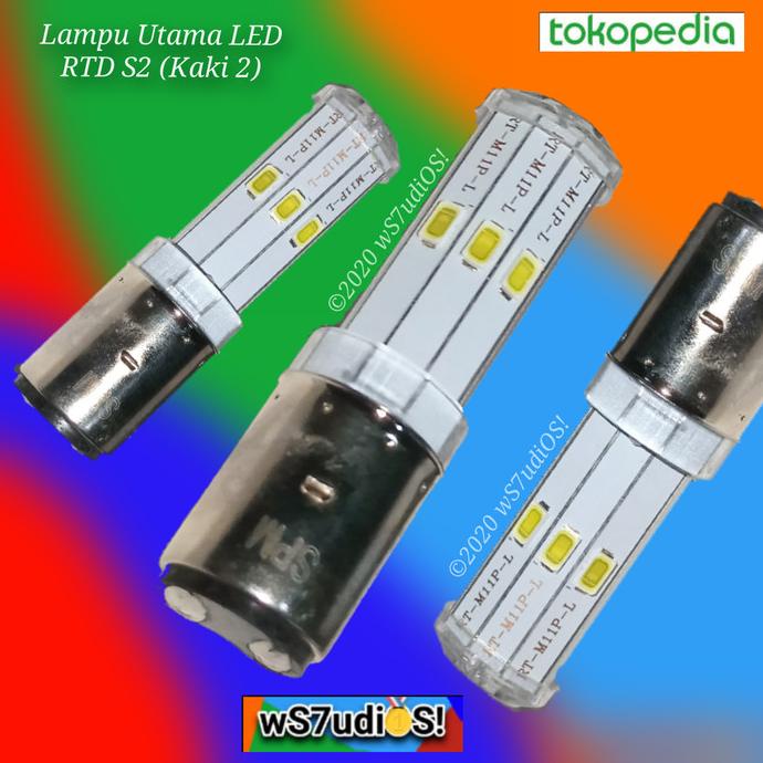 Terbaru Head Lamp Lampu Utama LED Vespa, SUZUKI Thunder 125 Segera Beli