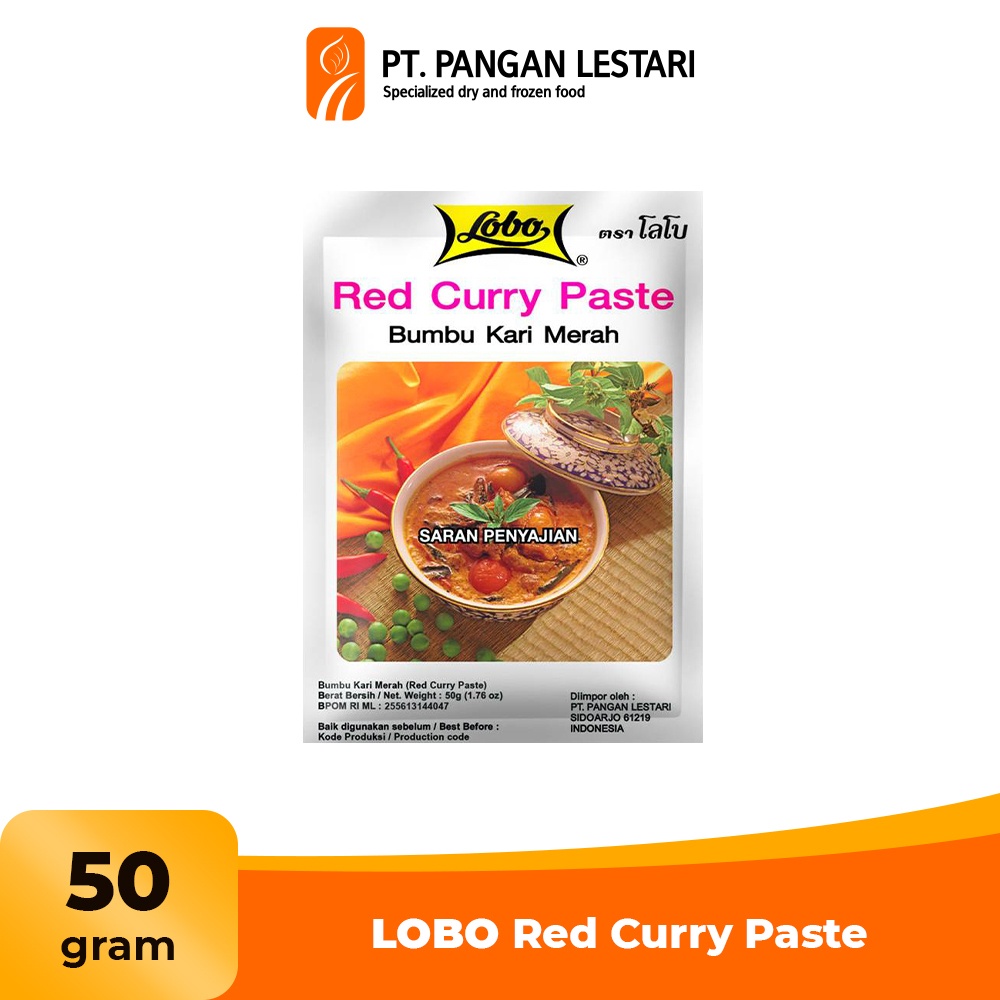 

LOBO Red Curry Thailand Paste Halal 50 gr