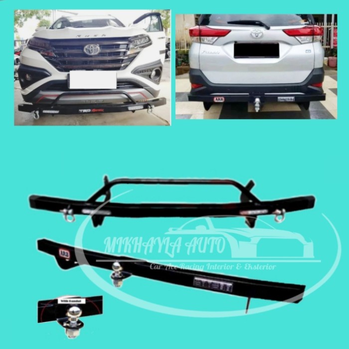 Terbaru Paket Towing Bemper Depan & Belakang All New Rush Terios 2018 Up Garansi
