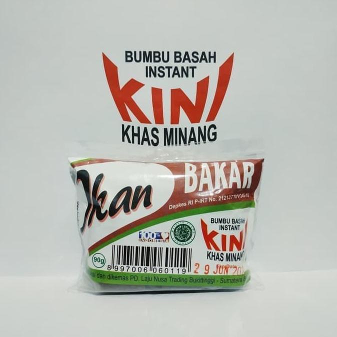 

Bumbu Basah Instant Kini Khas Minang (Ikan Bakar)