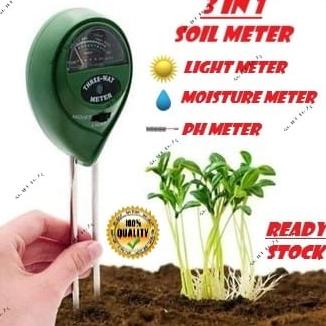 Flash Sale - Digital Soil Analyzer Tester Meter Alat Ukur pH Tanah 3 4 in 1 ..