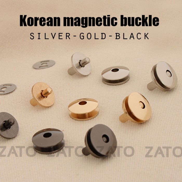 

Korean magnetic buckle - accessories leather tools