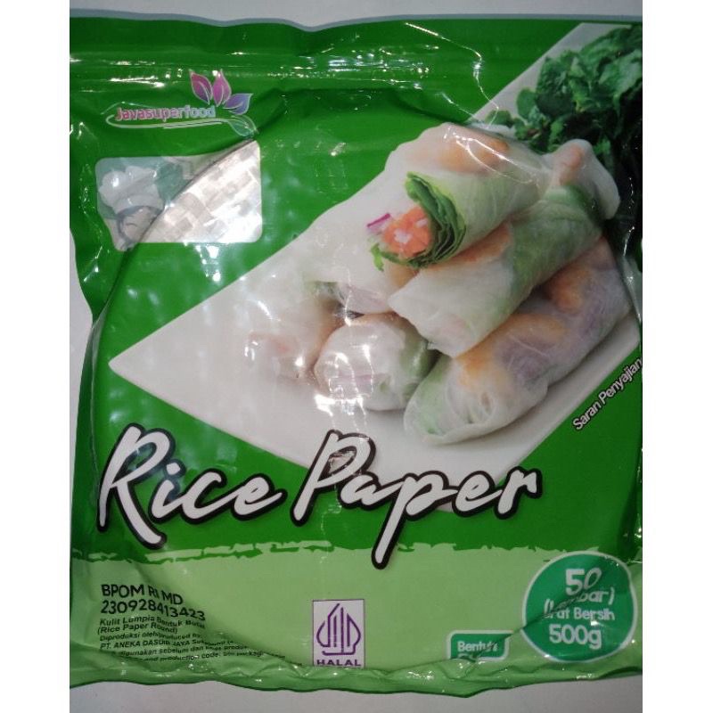

Rice Paper Bulat Java Super Food