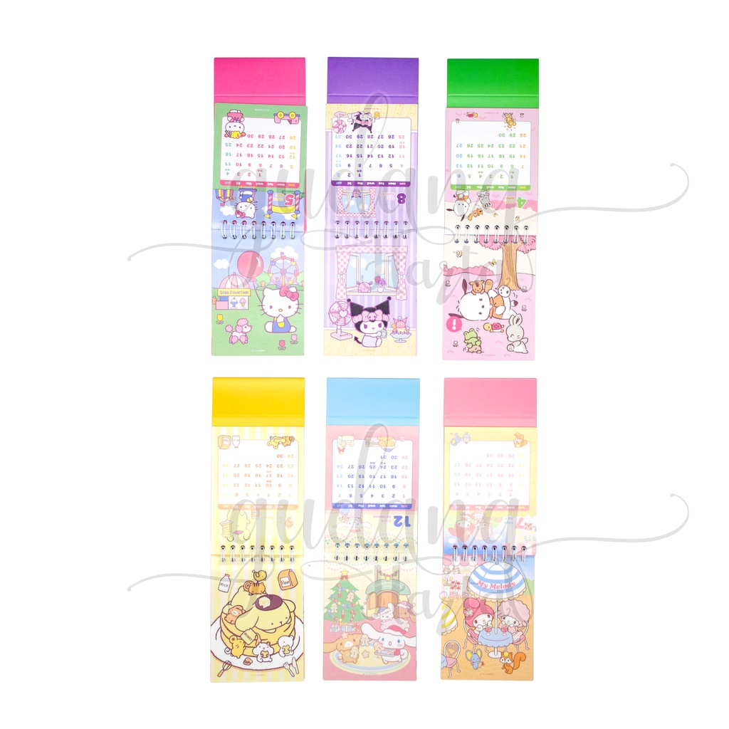 

Kalender Meja 2024 Sanrio Mini Calender Simple Kurumi GH 505006