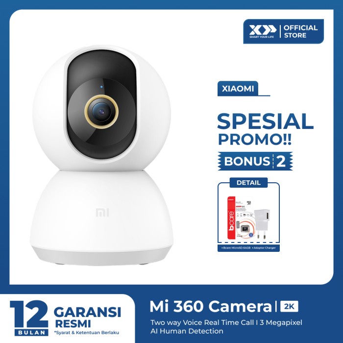 Termurah Mi 360 Camera 2K Home Security Camera Cctv Original