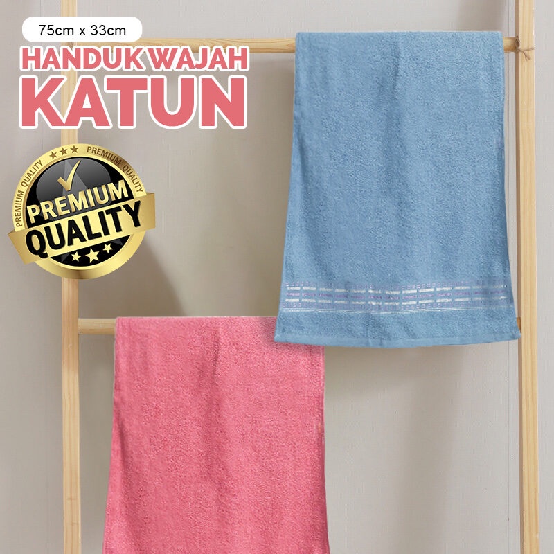 Handuk Mandi Hotel Kecil / Handuk Ukuran 75cm x 33cm/ Handuk  Bahan Katun Anti Bakteri Dan Anti Bau - J3C5