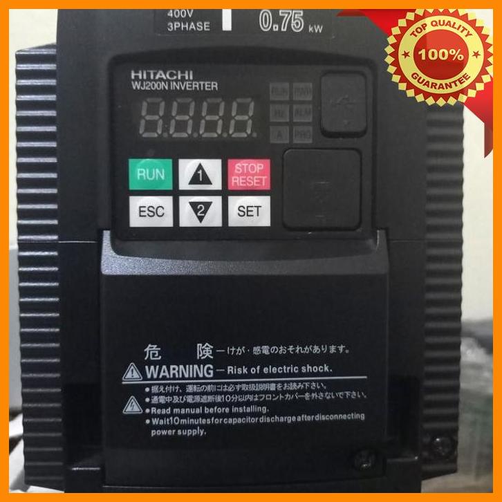 (dane) hitachi wj200n inverter 400v 3 phase 0.75 kw 380-480 vac