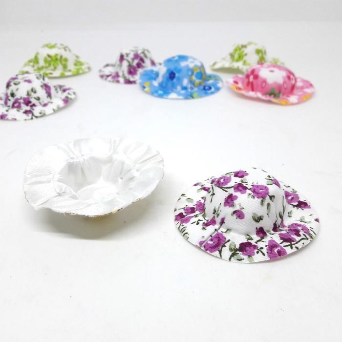 

TERLARIS - /100PCS, PENDANT AKSESORIS TOPI BANDUL CHARM KERAJINAN TANGAN 1