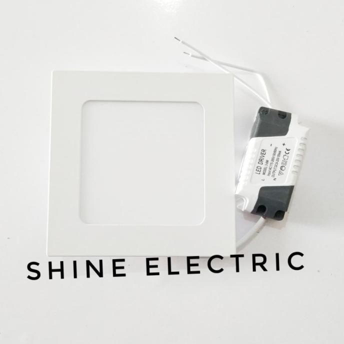 Lampu Panel Led 6W Inbow Kotak Putih Rottero White 6Watt 6 W Downlight Kode 311