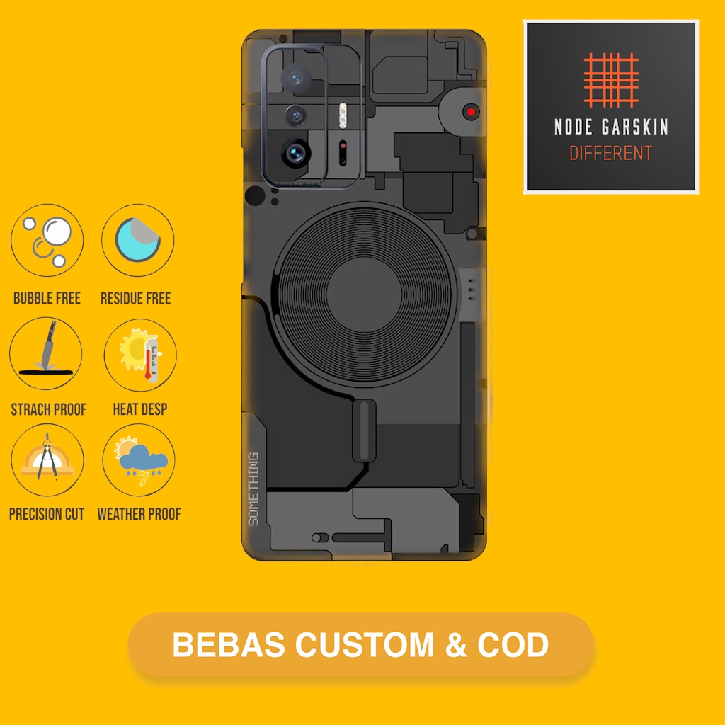 Garskin Skin Vinyl xiaomi 11T Mi 11t pro mi11t Fullbody Atau Backonly - Bisa Custom - something Case