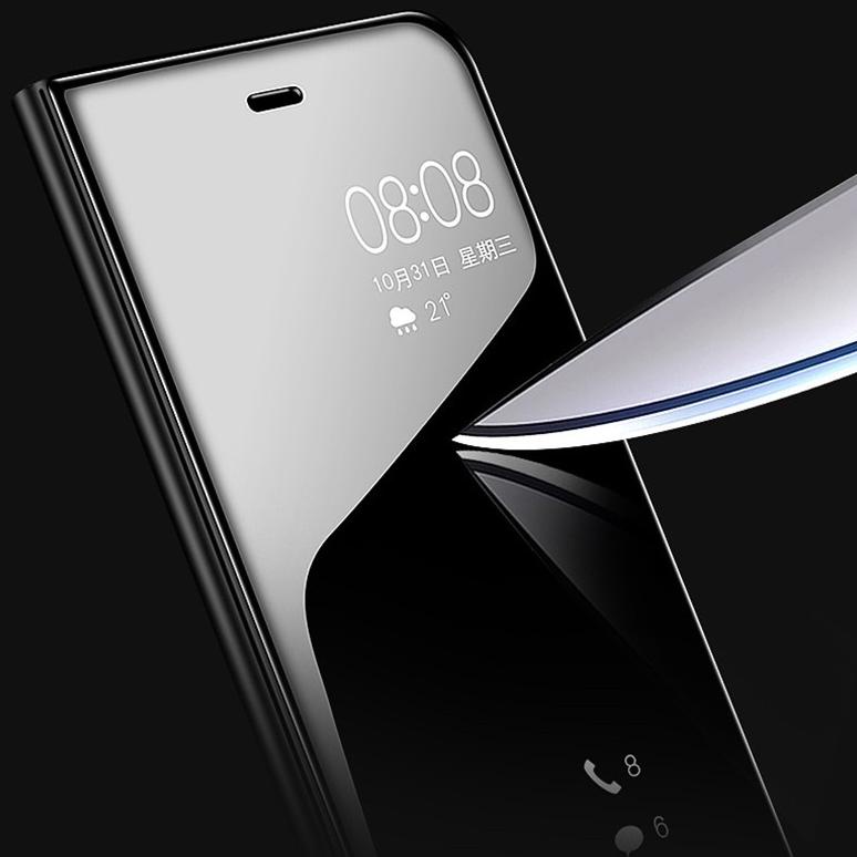 Promo Iphone X Xs Xr Xs Max 11 11 Pro 11 Pro Max Flip Cover Clear View Case Mirror Standing Auto Loc
