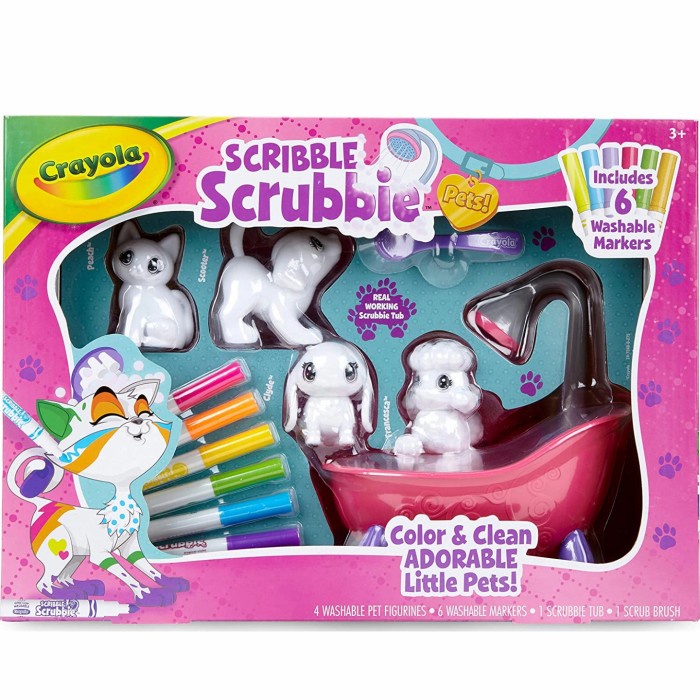 

Crayola Scribble Scrubbie Pets! Scrub Tub Playset