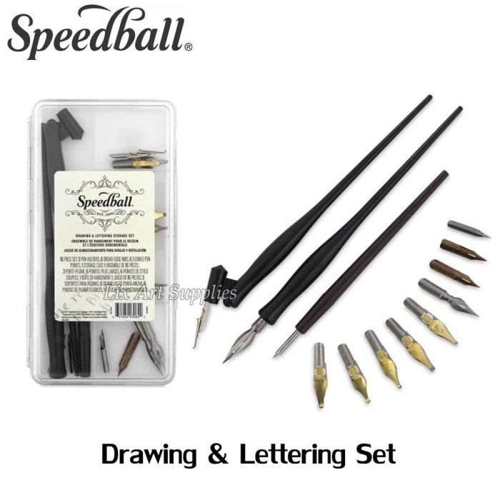 

Speedball Drawing and Lettering Storage Set