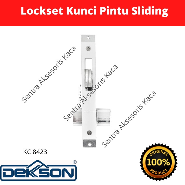 Kunci Pintu Sliding Aluminium - Kc 8423